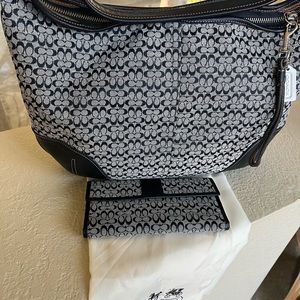 Coach hobo bag & wallet